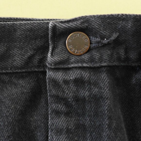 Rustler Denim Jeans Coal Black 87619CB Jet Black 87619JB - Picture 3 of 5